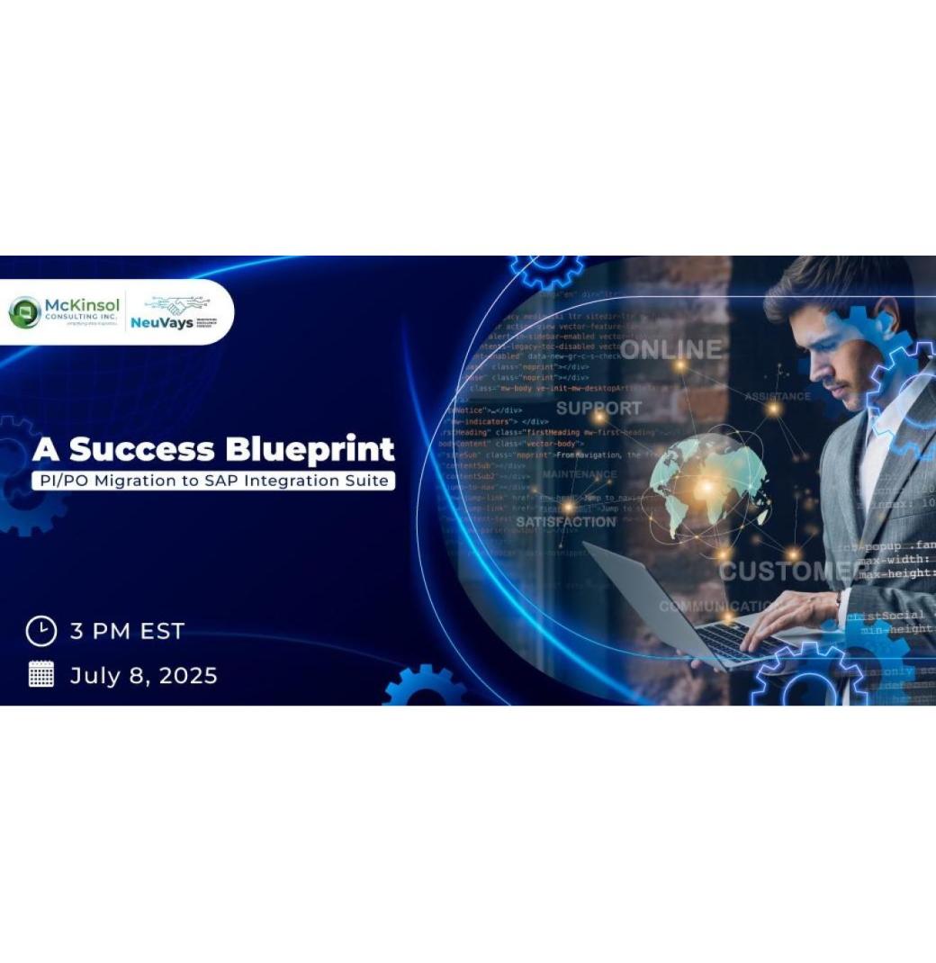 PI/PO to SAP Integration Suite: Migration Strategy Webinar - 2/3
