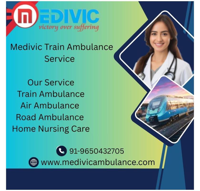 Medivic Provides the Least Confusing Transit in Guwahati in its Train Ambulance