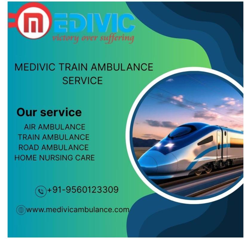   Medivic Offers Inter-State Transit for Patients in Ranchi in its Train Ambulance 