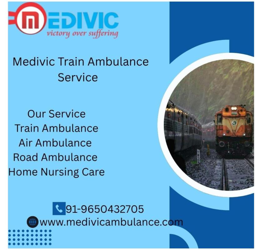 Medivic Offers Personalized Patient Transit in Kolkata in its Train Ambulance