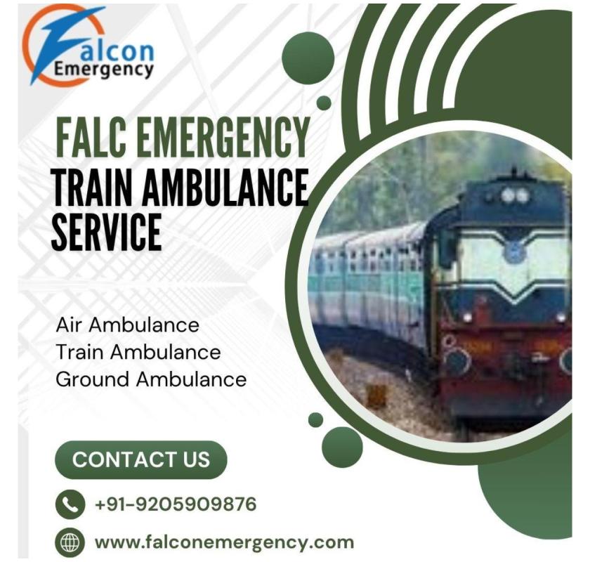 FALC Emergency is Designed to Lessen your Load during Transit in Hyderabad in its Train Ambulance