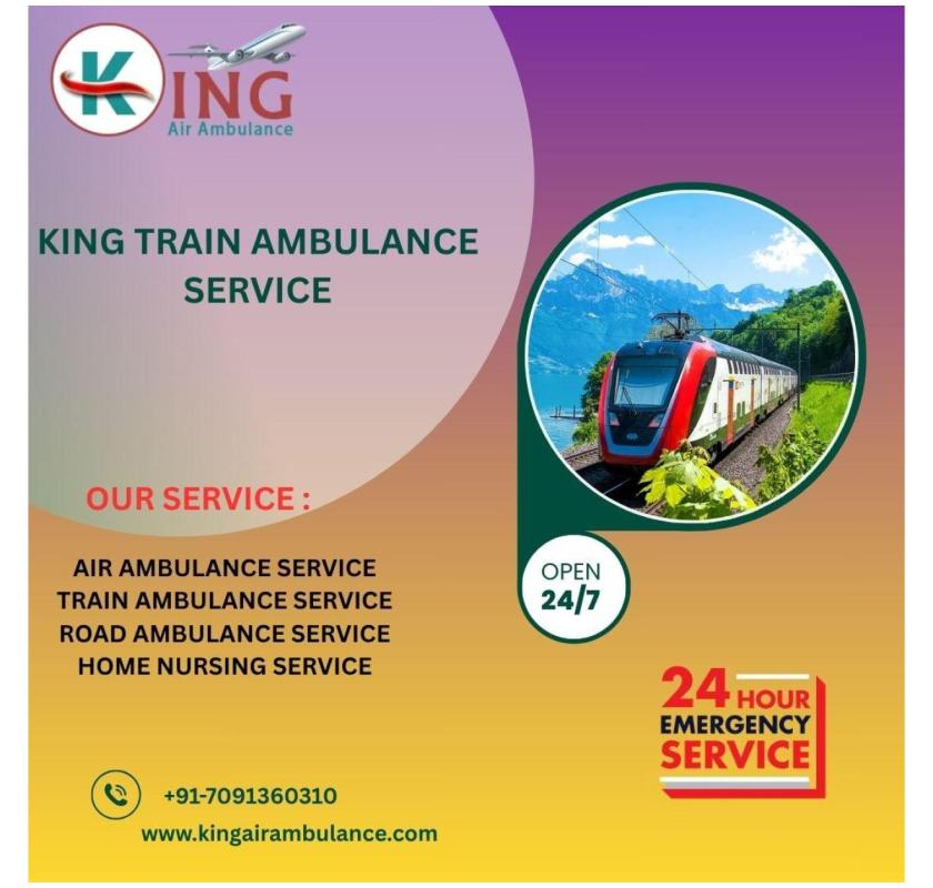  King Keeps Whole Patients needs care during Transfer in its Train Ambulance in Bangalore