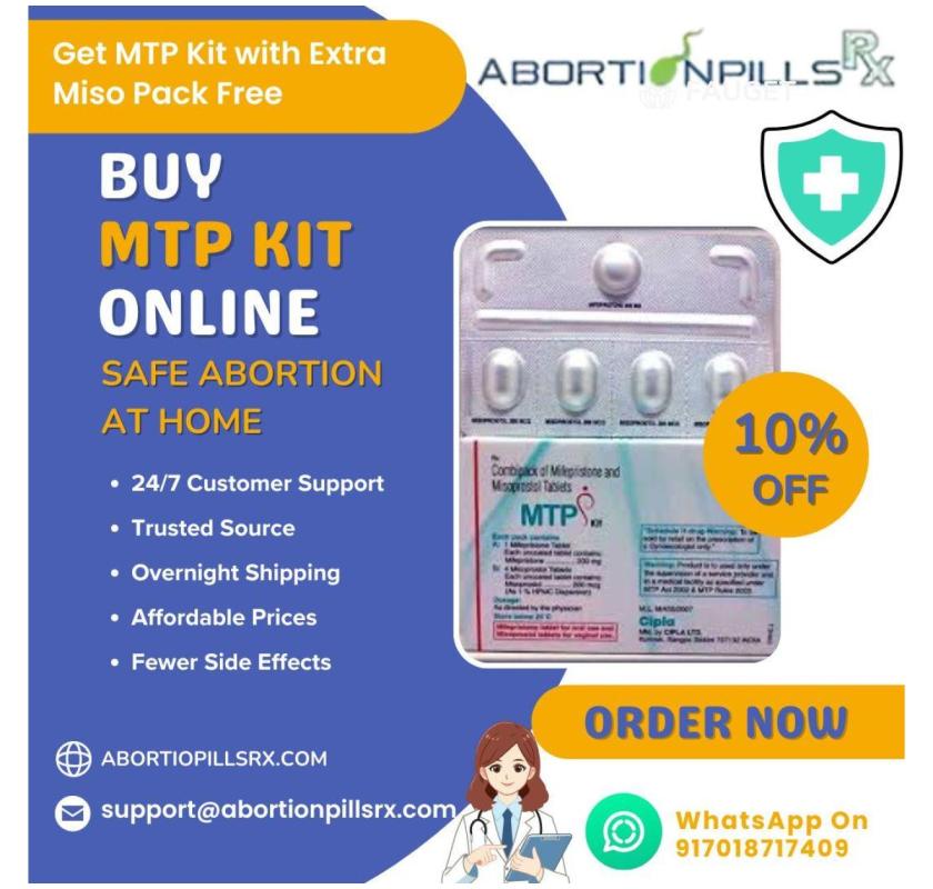 Buy MTP Kit Online with Credit Card at AbortionPillsRx