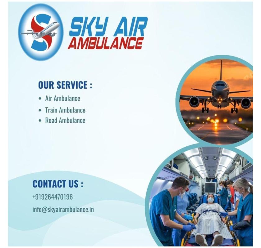 Air Ambulance Service In Allahabad City 24/7 Medical Transport: Sky Air Ambulance.