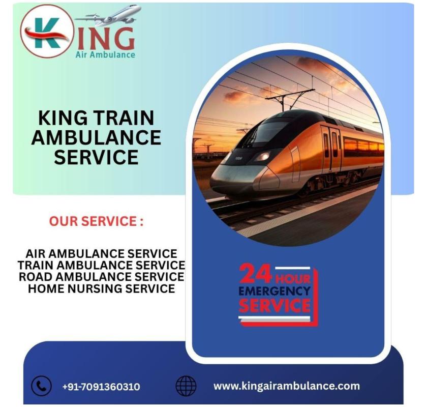  King takes Care of the Practical organization in Jamshedpur in a Train Ambulance