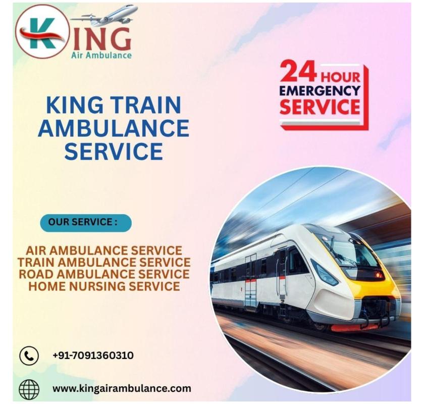  King cans Help Bring Guidance Transit in Siliguri in its Train Ambulance