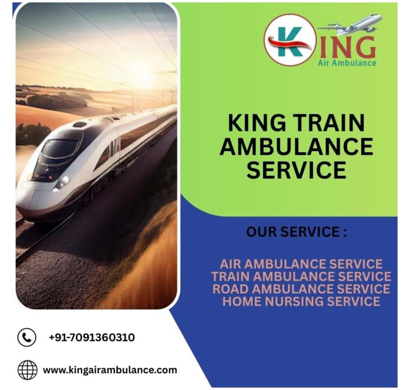 King Offers Transit toward Better Conditions in Dibrugarh in a Train Ambulance