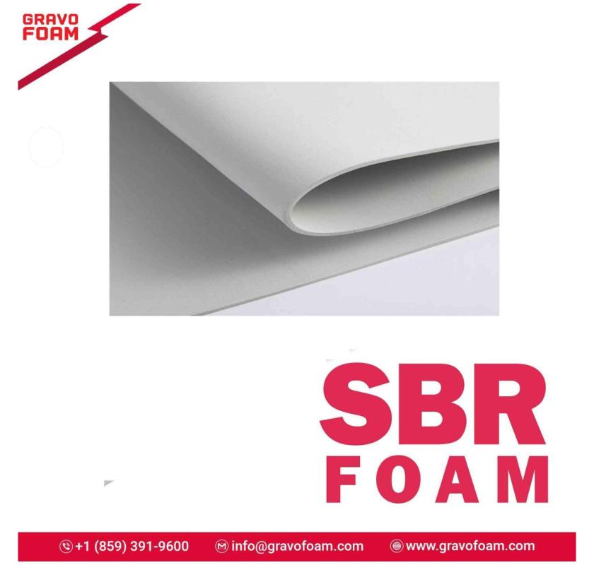 Online Sale SBR Foam Sheet in USA | Gravofoam