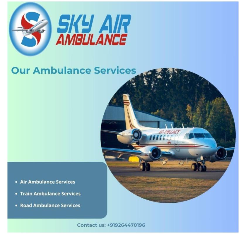 Urgent Medical Transport  Air Ambulance From Patna TO Delhi: Sky Air Ambulance.