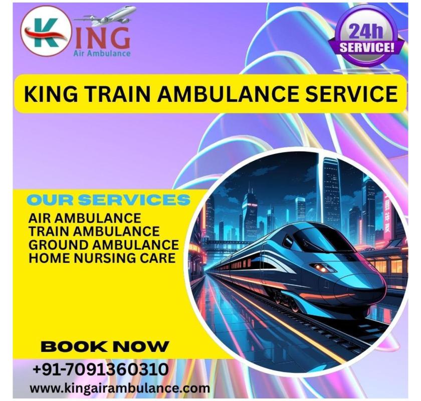  King Does Not Delay or Lose Focus in Transfer in the Siliguri Train Ambulance 