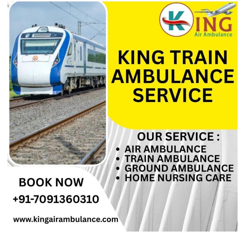  King Offers Alternation for Patients across Cities in Bhopal in its Train Ambulance