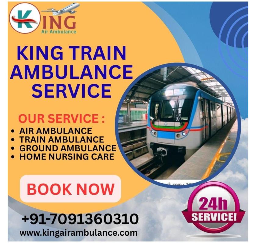  King Offers Patients treasures Backing in Raipur in its Train Ambulance