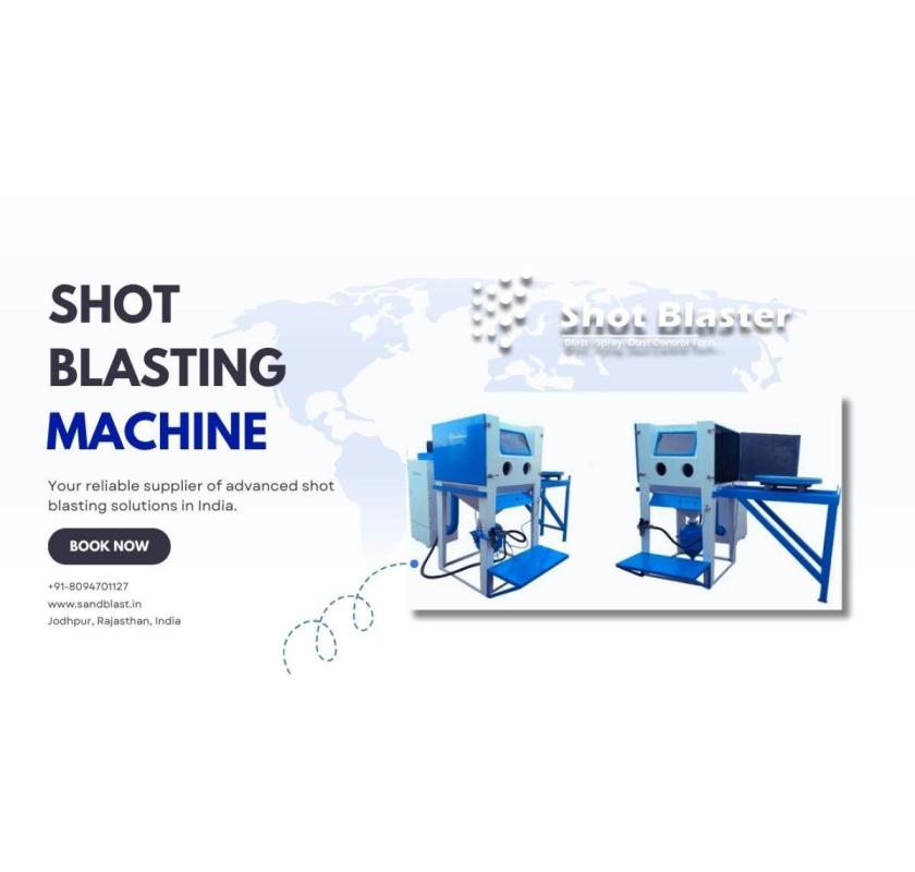 Shot blasting equipment manufacturer in Jodhpur, Rajasthan, India