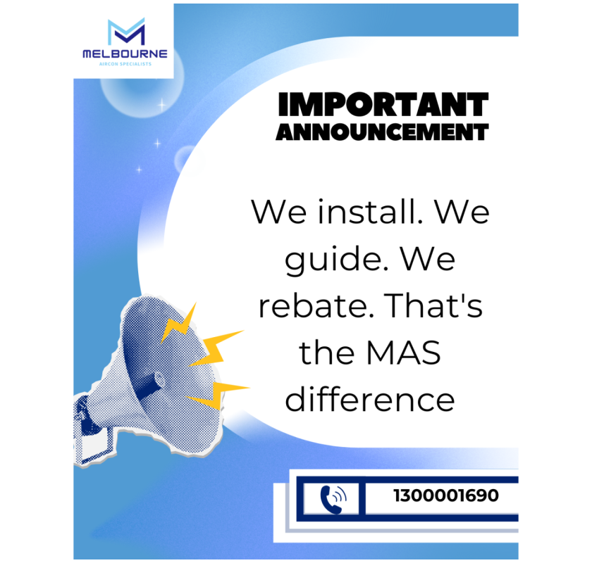 Get Expert Aircon Installation with Rebates – That’s the MAS Difference