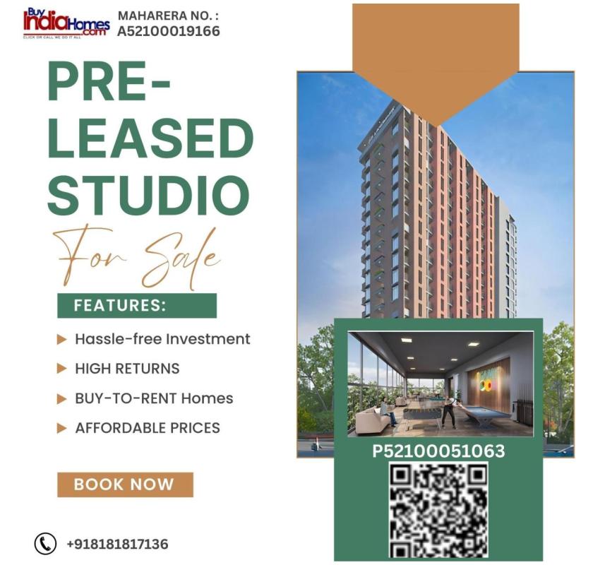 A G Landmark Studio Apartments Pune: Compact Living with Premium Touches