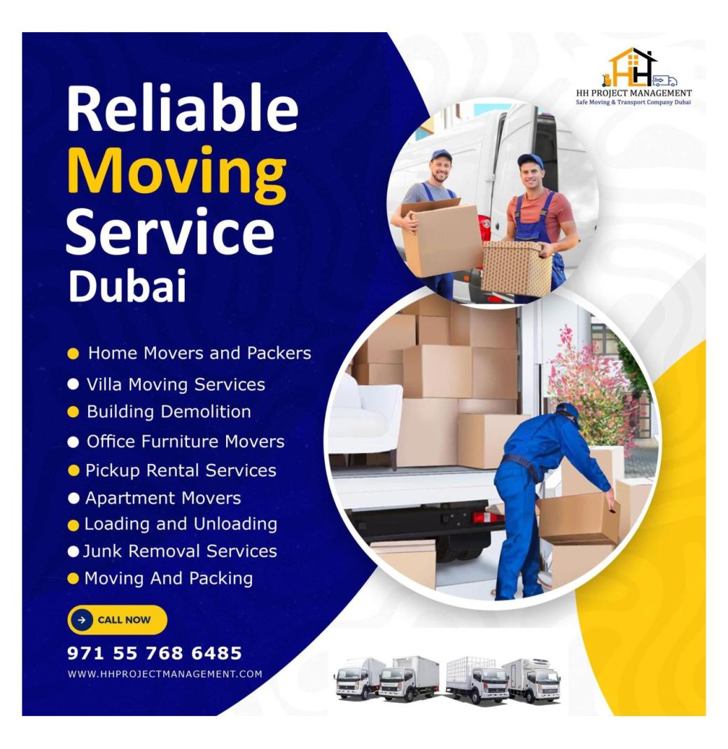 Furniture Movers and Pack Dubai