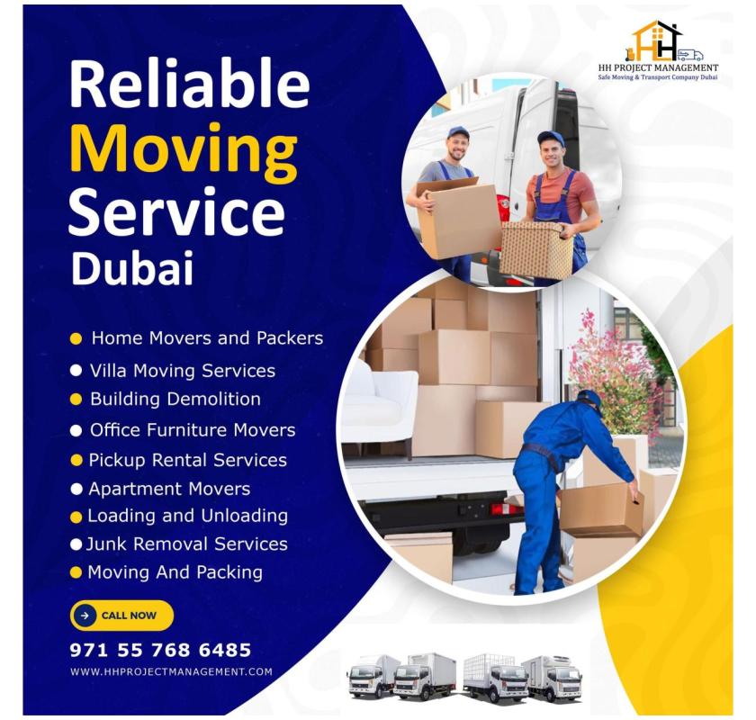 Furniture Movers and Pack Dubai
