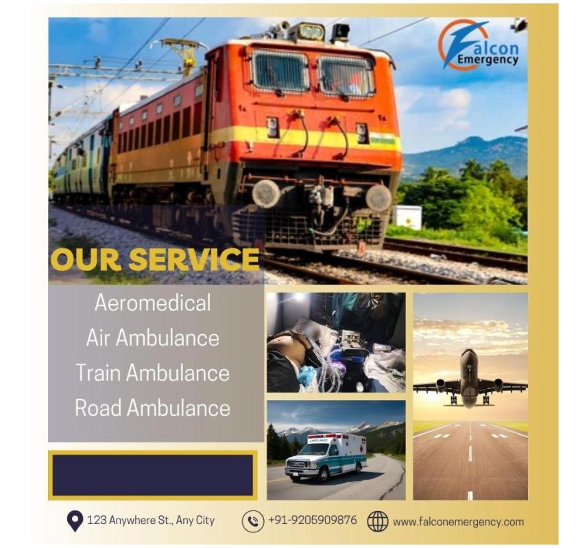 Falc Emergency Train Ambulance in Mumbai Offers Emergency Patient Care at an Affordable Price