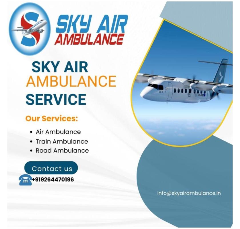 Transport Patients With Complete Safety In Emergency from Kolkata To Delhi With Sky Air Ambulance.