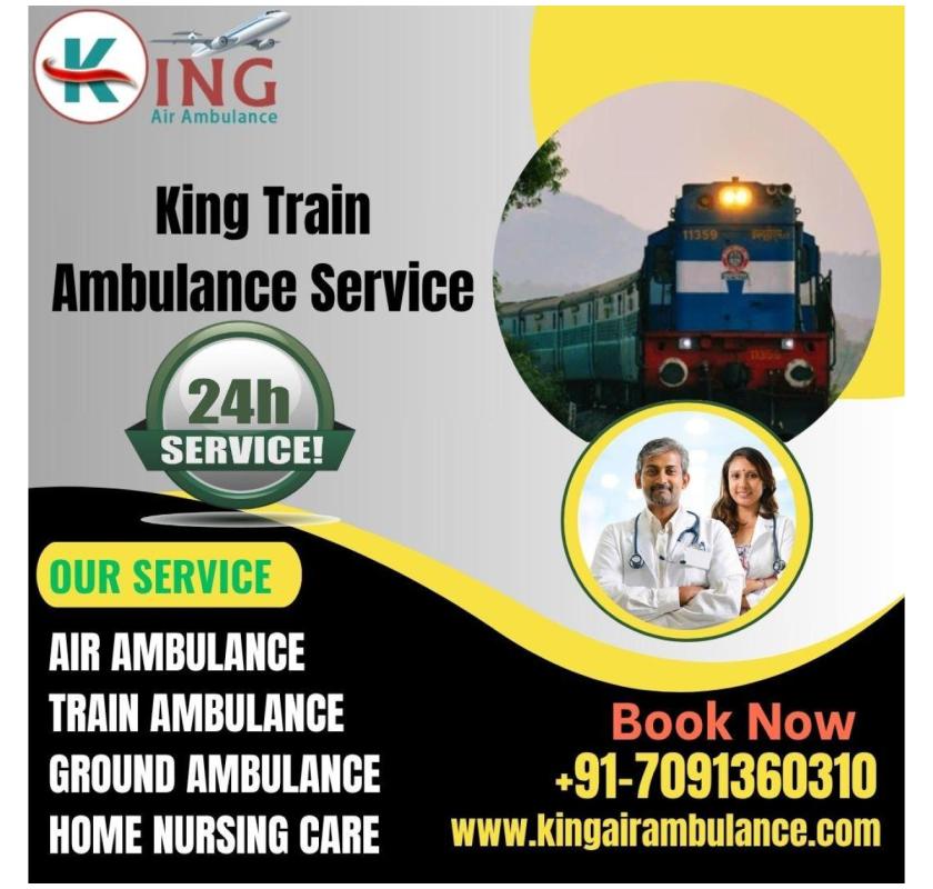  King Helping the Weak to Get Help on Time in Raipur in its Train Ambulance
