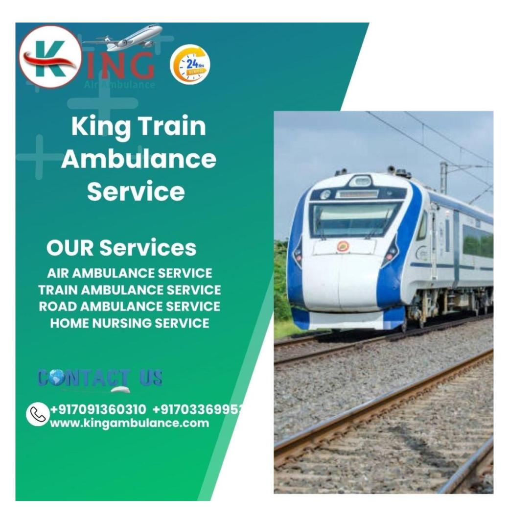  King Shares upgrade clearly during Transfer in Nagpur in its Train Ambulance