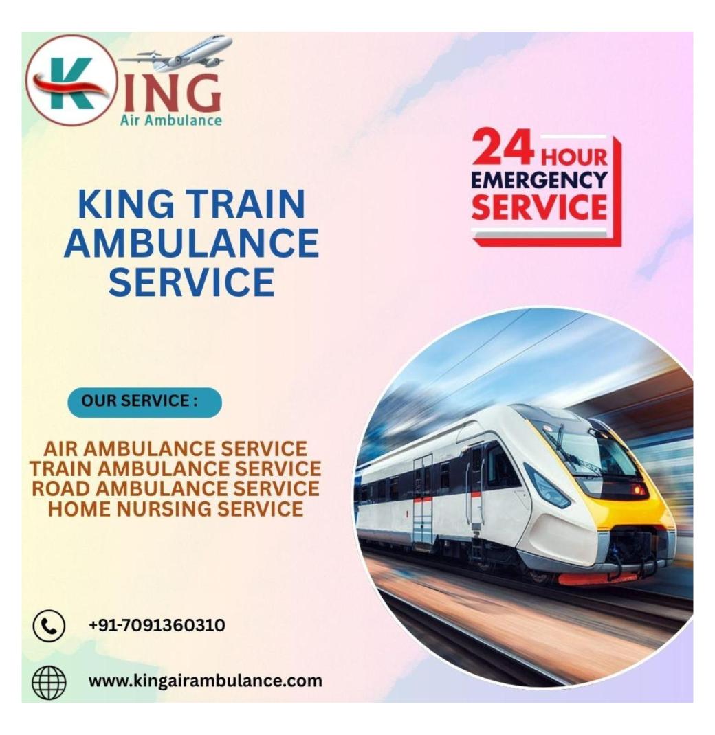  King Offers Clear Transit Direction in Indore in its Train Ambulance