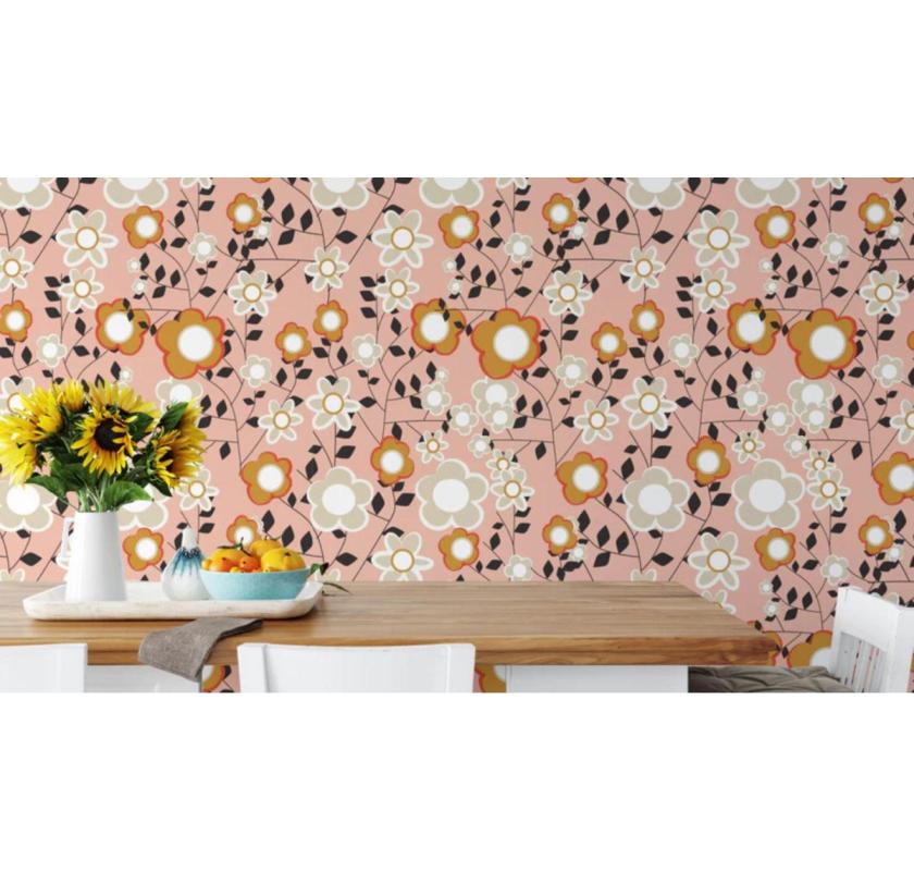 Bright, Bold & Beautiful: GiffyWalls’ Preppy Wallpaper for Every Room