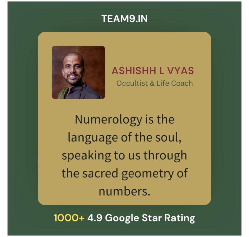 Get Personalized Insights with TEAM9's Name Numerology Calculator