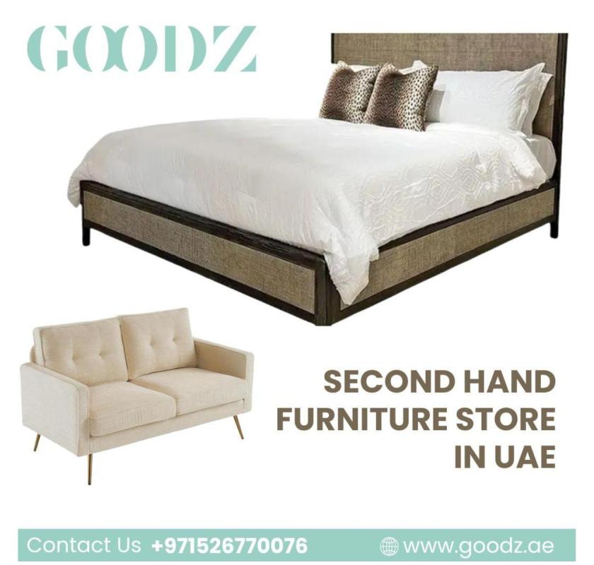 Goodz -Second Hand Furniture Store In UAE
