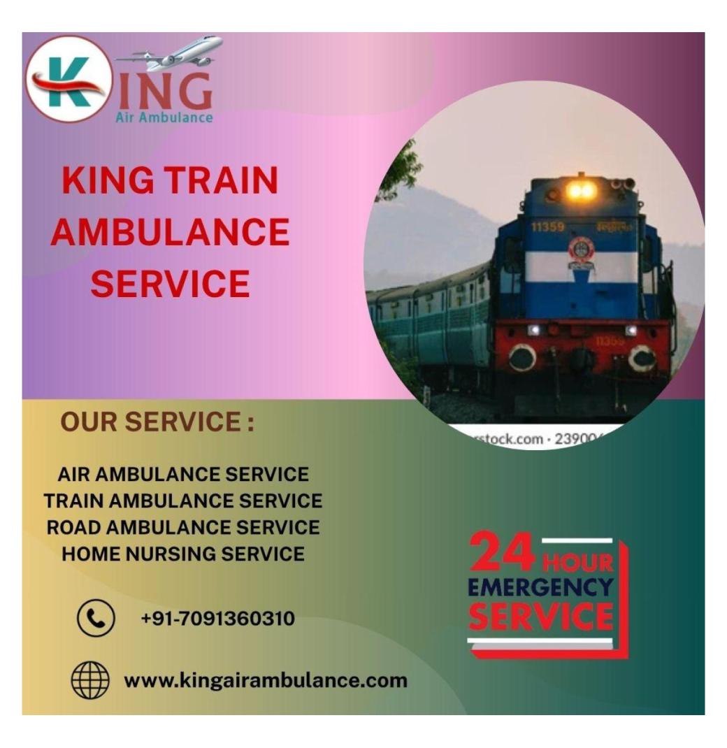  King Helping the Unfit Reach Distant Hospital in Chennai in its Train Ambulance