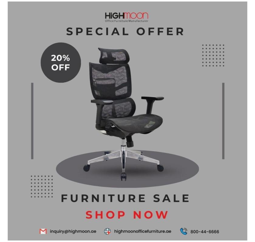 SPECIAL OFFER – 20% OFF on Office Chairs!