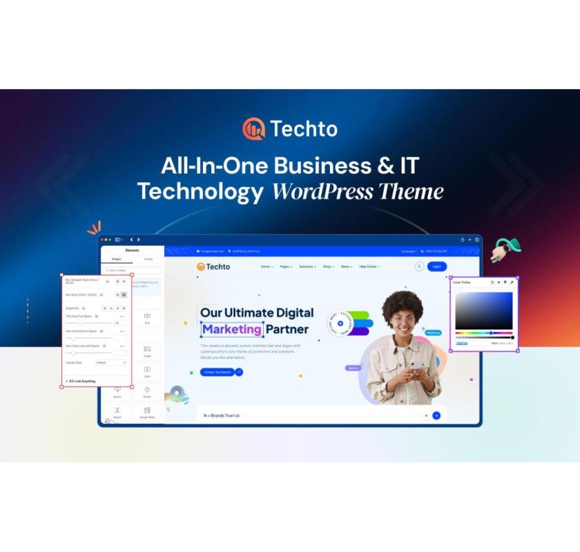 Techto – Business & IT Technology WordPress Theme