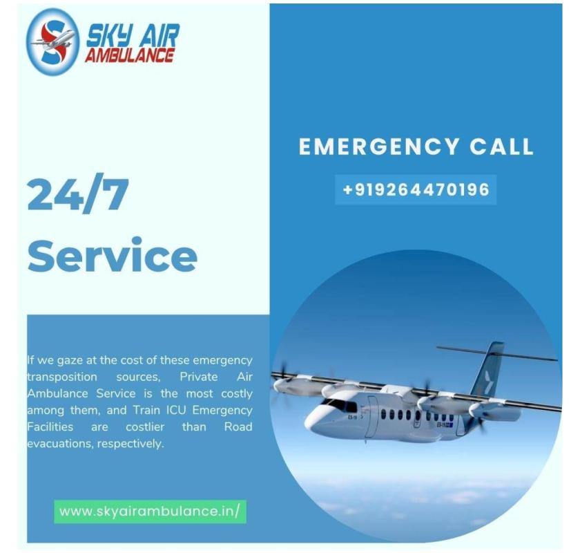 Safe Transfer With Sky Air Ambulance in Critical Case From Kolkata To Delhi