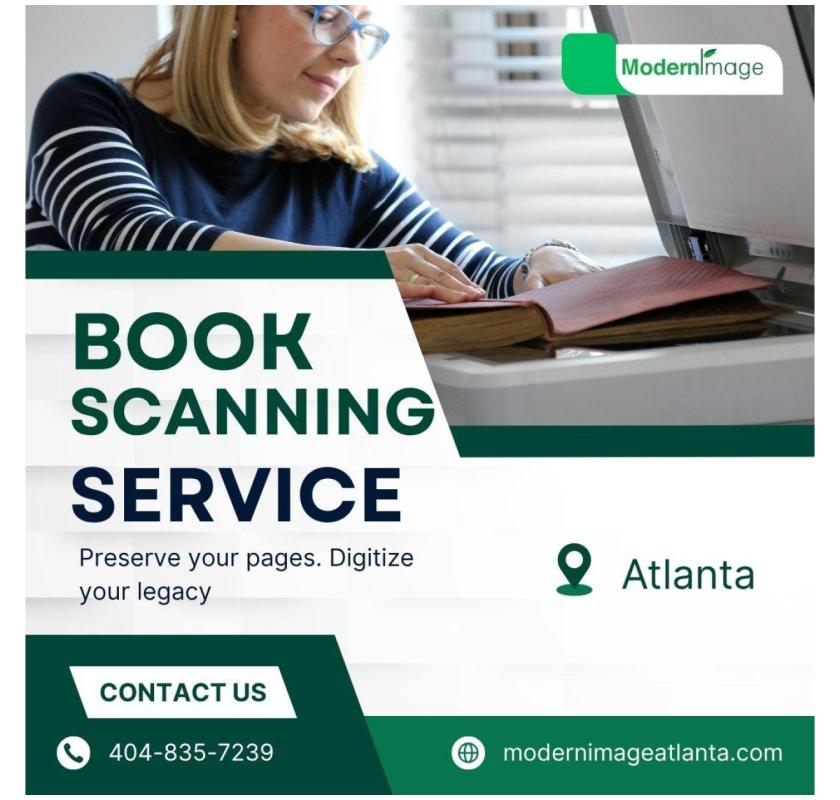 Book Scanning Services in Atlanta