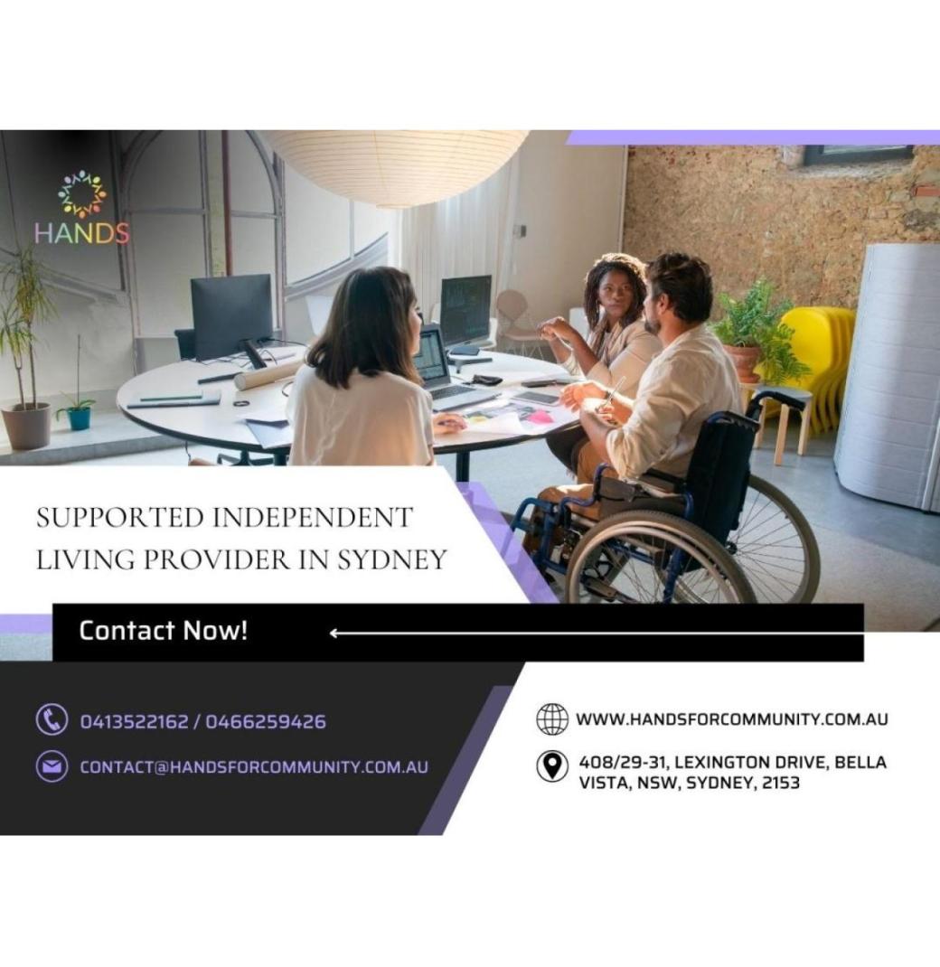 Hands For Community - Supported Independent Living Provider in Sydney