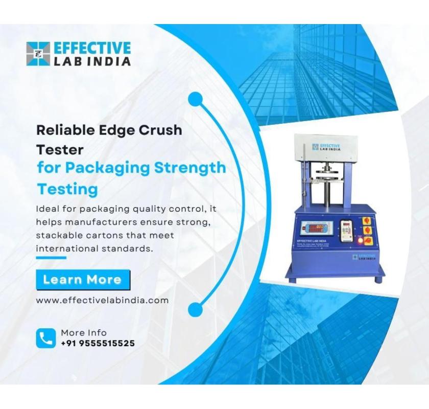 Edge Crush Tester – Manufacturer & Price Details