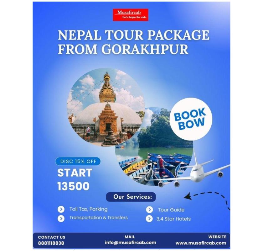 Nepal Tour Package from Gorakhpur