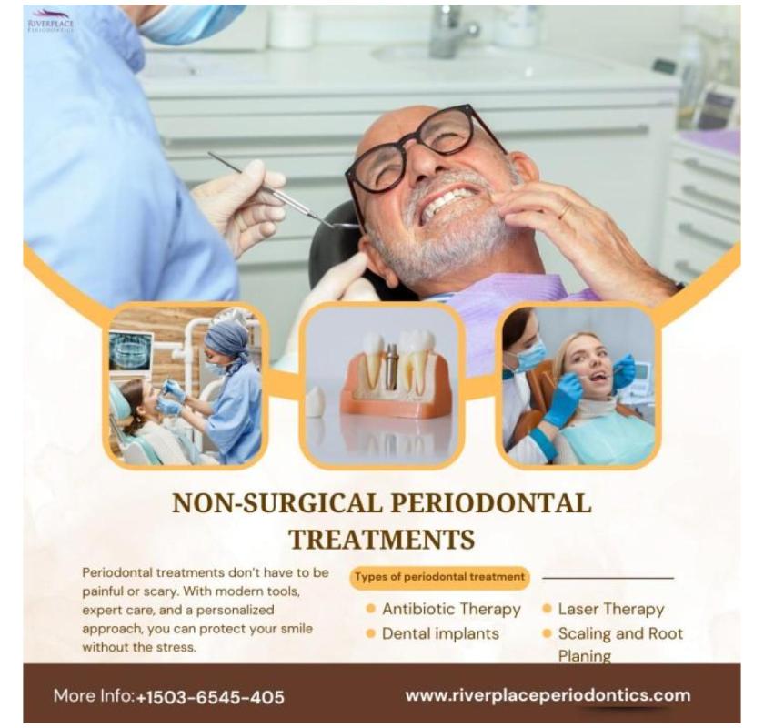 What are Non-Surgical Periodontal Treatments ?