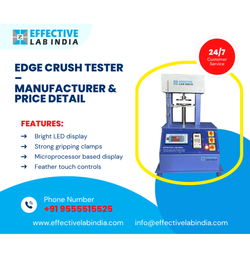 Edge Crush Tester – Manufacturer & Price Details - 2/2
