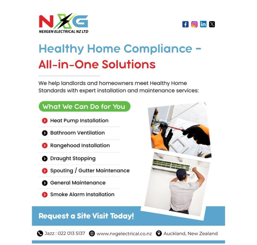 Reliable Healthy Homes Compliance Checks in Auckland, New Zealand