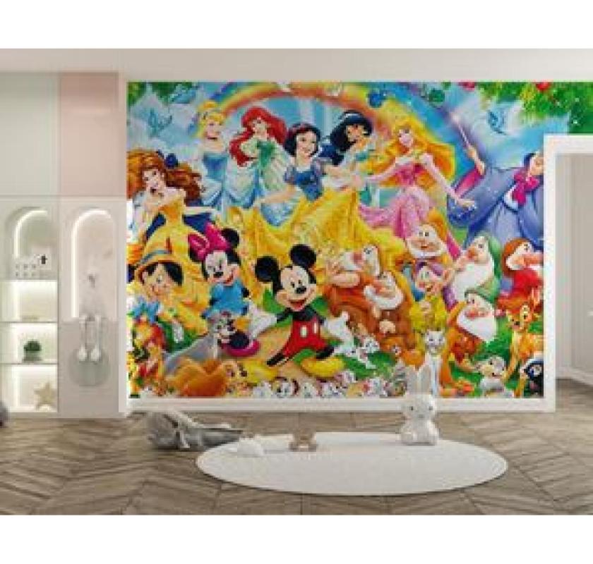 Timeless Disney Magic – Whimsical Wallpaper for Every Age!