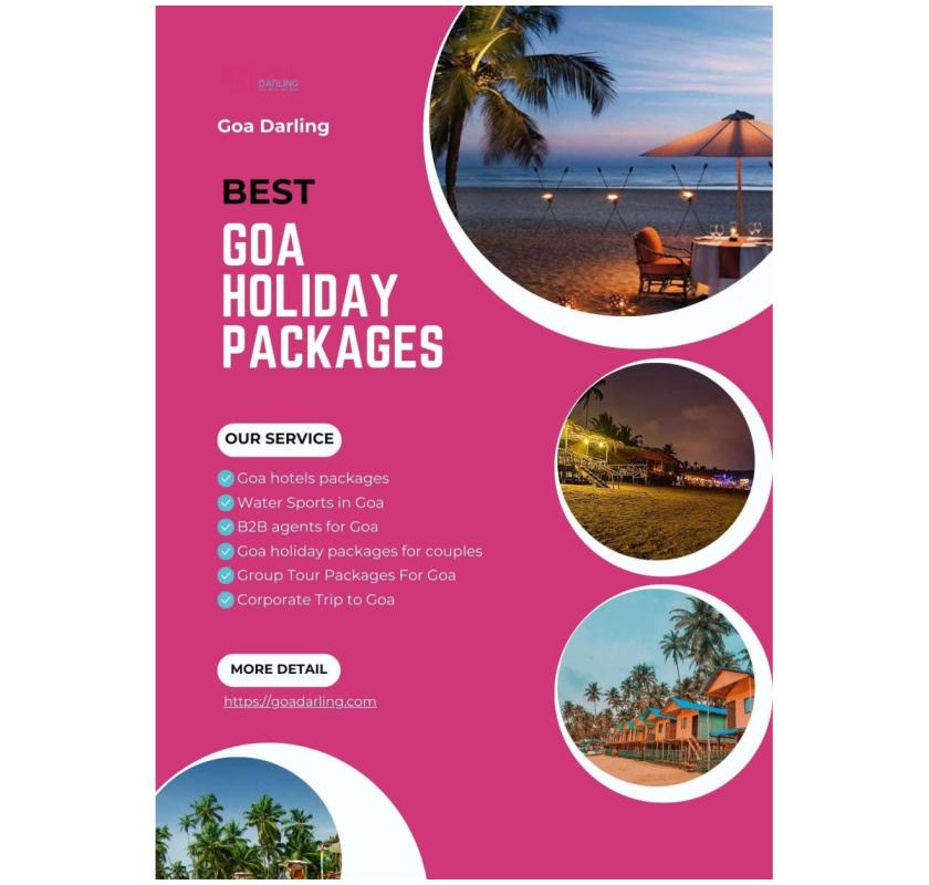 Get Affordable Goa Tour Packages for Your Family Today from Goa Darling