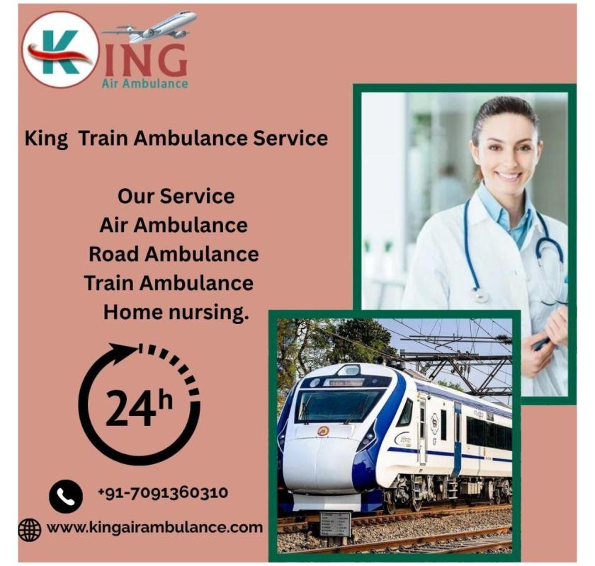 Get the Newest Medical Service and Rapid Transfer in King Train Ambulance in Patna