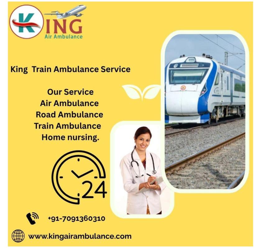  King Train Ambulance in Guwahati gives specialist Doctors Team while Travel