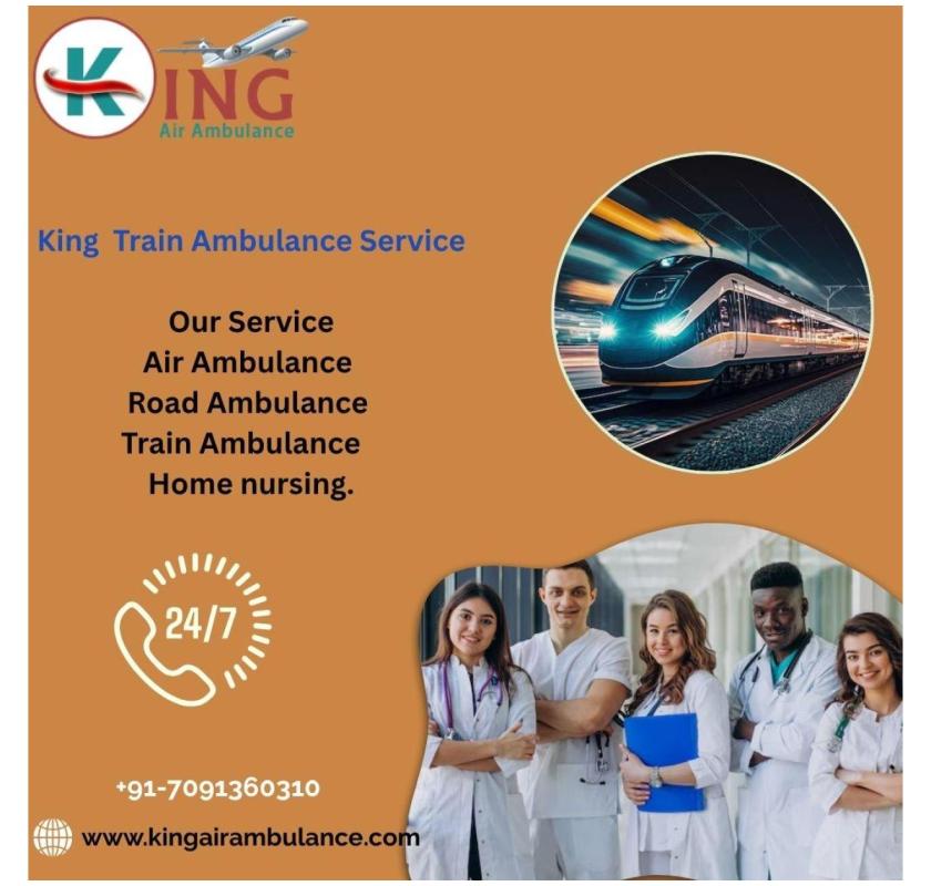 King Train Ambulance in Mumbai reaches your loved one quickly at hospital in critical situations
