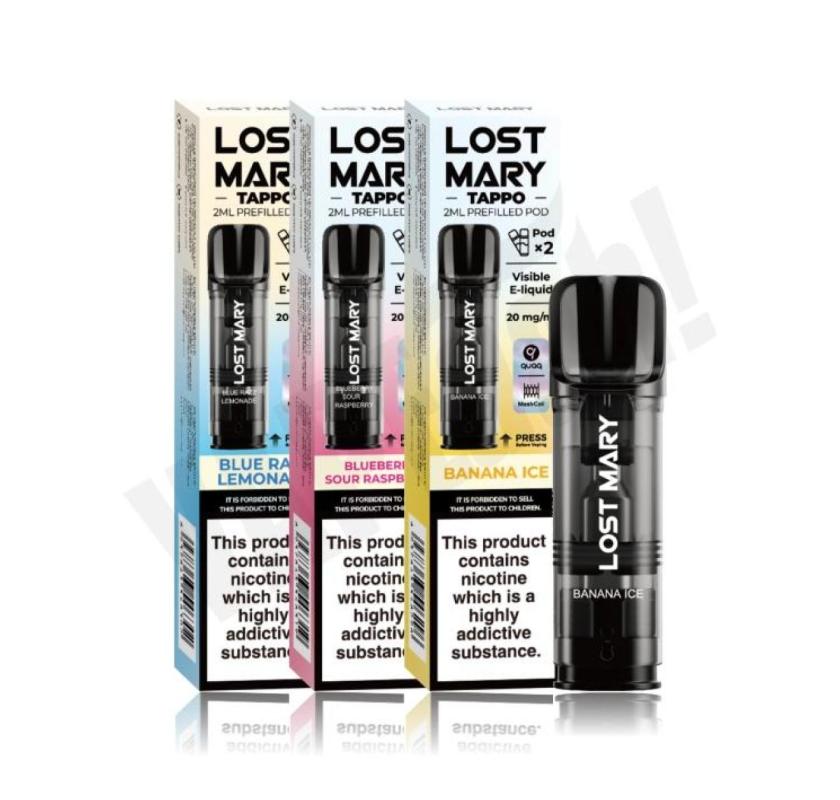💨 Lost Mary Tappo Replacement Pods – 2 for £9.99 at Vapeaah.co.uk!