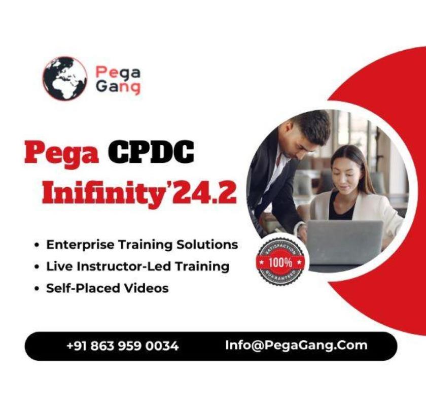 Pega CPDC Infinity’24.2 Training by Real-Time Experts – PegaGang