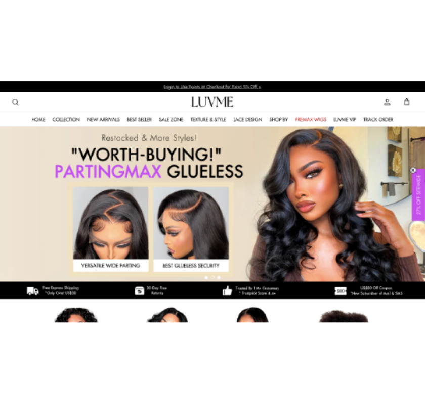 LuvMe - Hair Wigs - RevShare