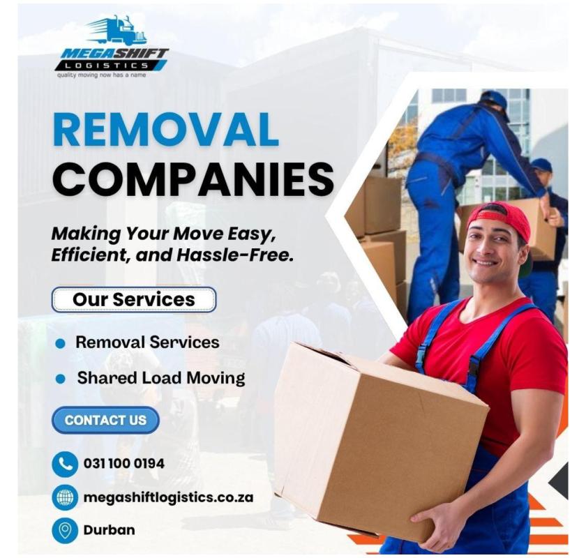 Removal Companies in Durban