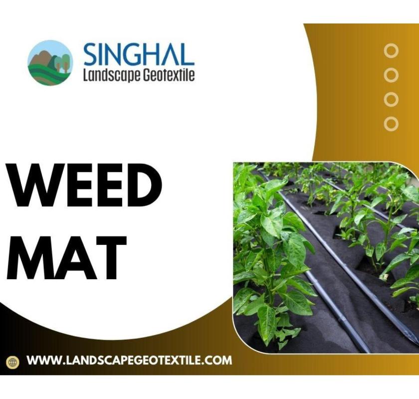 Ultimate Protection with Heavy Duty Weed Mat for Long-Lasting Weed Control